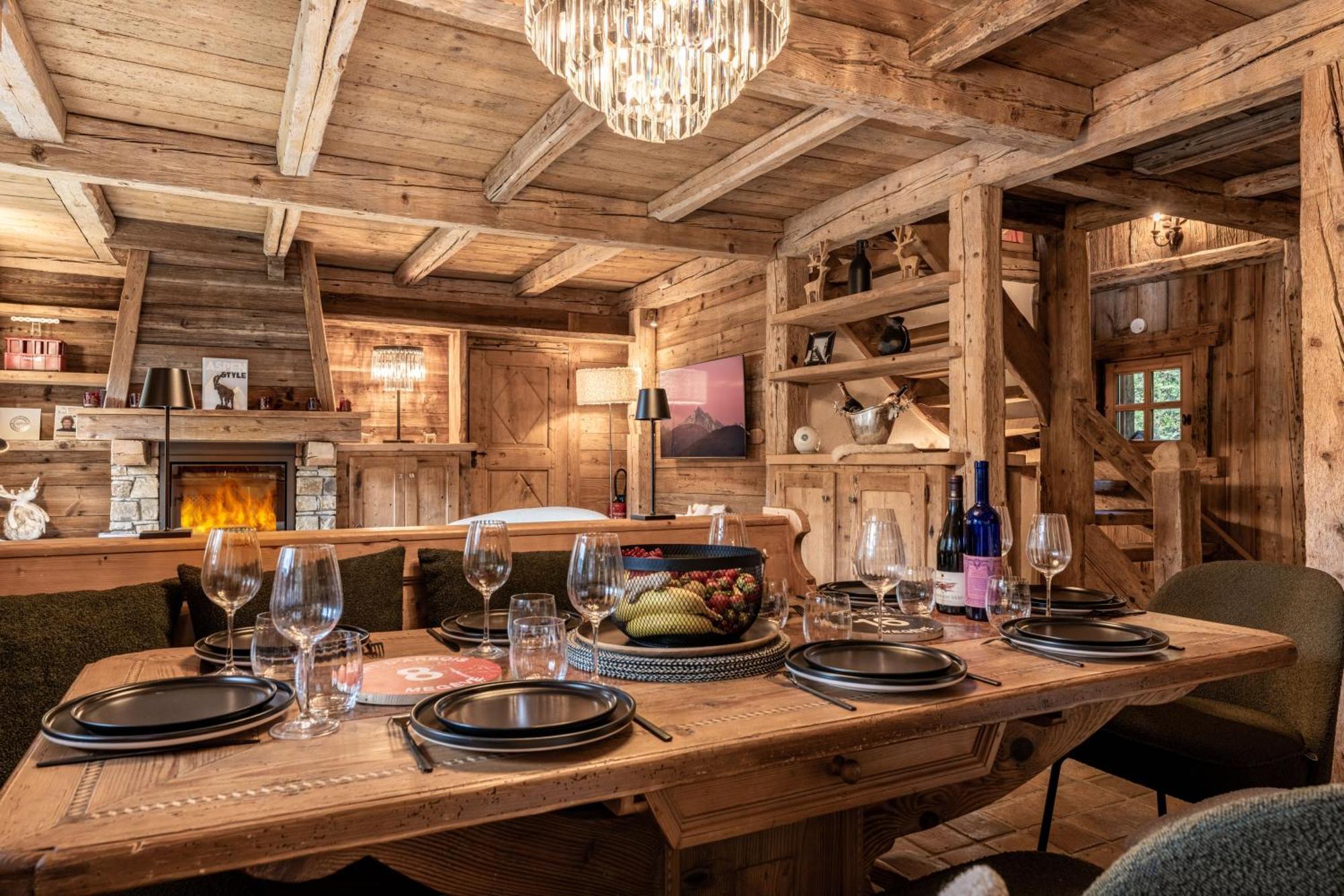 Chalet Mont D'Arbois Ski Et Golf Megève Buitenkant foto